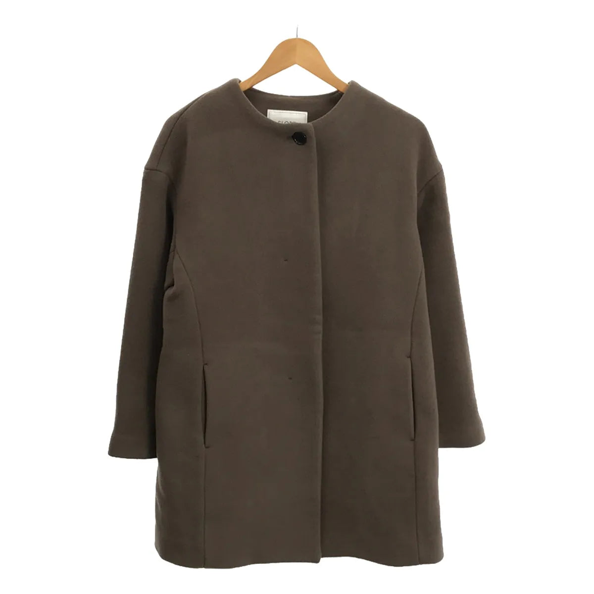 SLOBE IENA / スローブイエナ | 2023AW | ウールダブルモッサ ノー