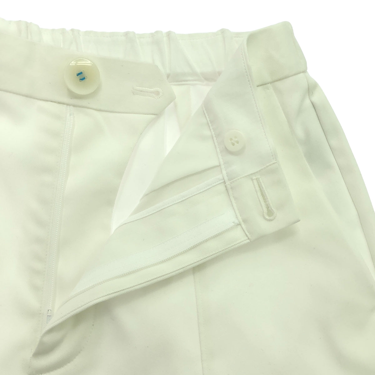 nagonstans / nagonstans | 2024SS | water-repellent curve pants | M | White | Women's