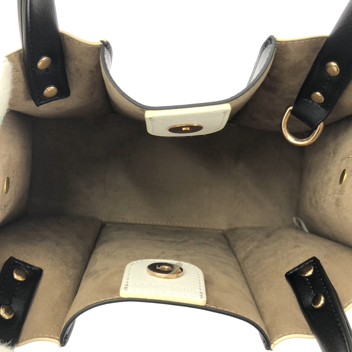 DIANA / 다이아나 | 바이 컬러 가죽 2way 숄더백 |