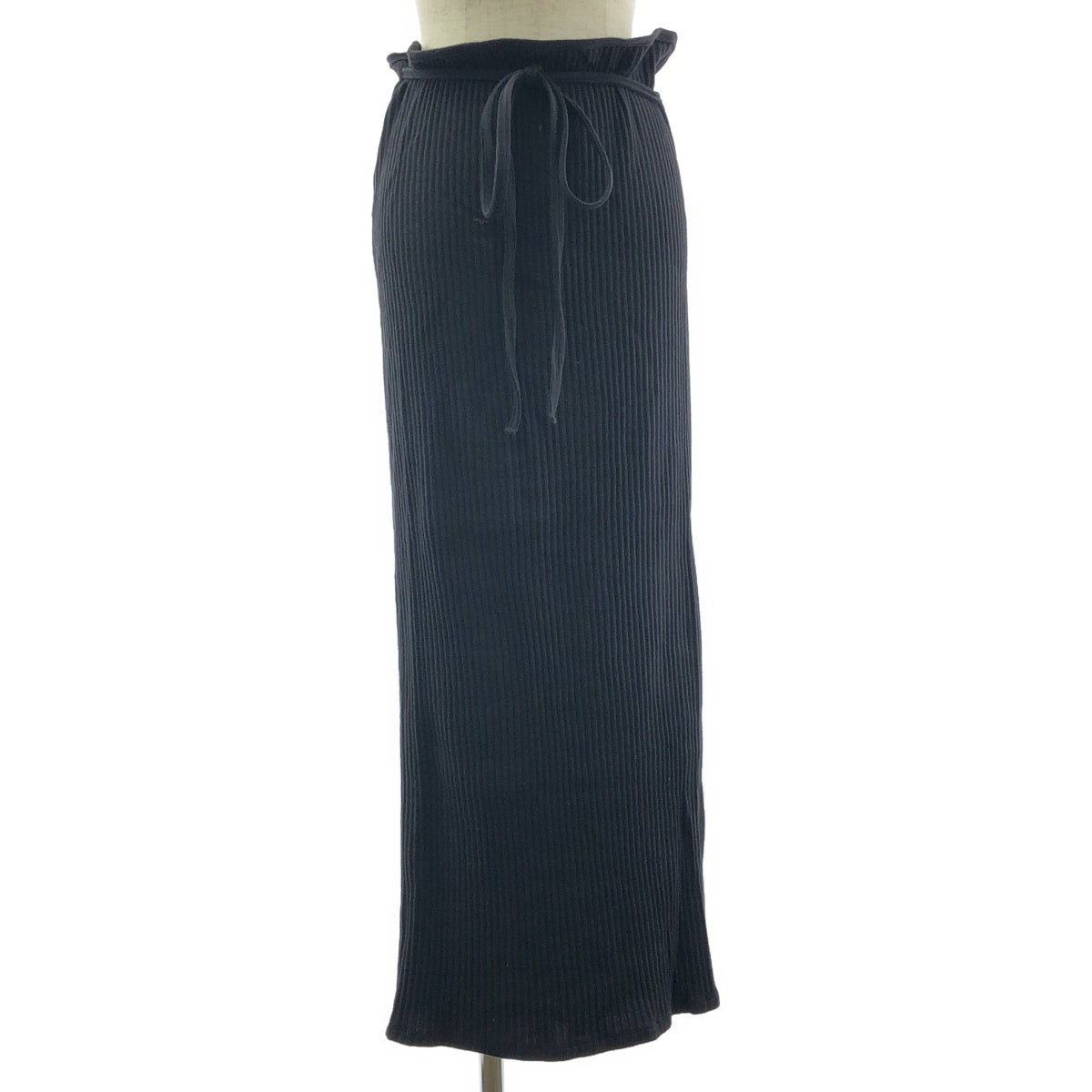 BASERANGEベースレンジ BRIG リブ スカート ラップスカート XS BASErange / ベースレンジ | BRIG SKIRT / リブ ラップ 巻き