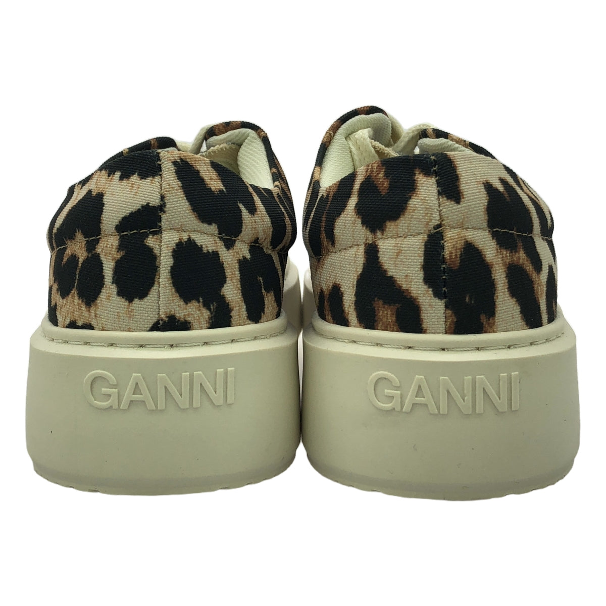 Ganni / ガニー | Sporty Mix Cupsole Sneaker レオパード ローカット スニーカー | 37 | レディース