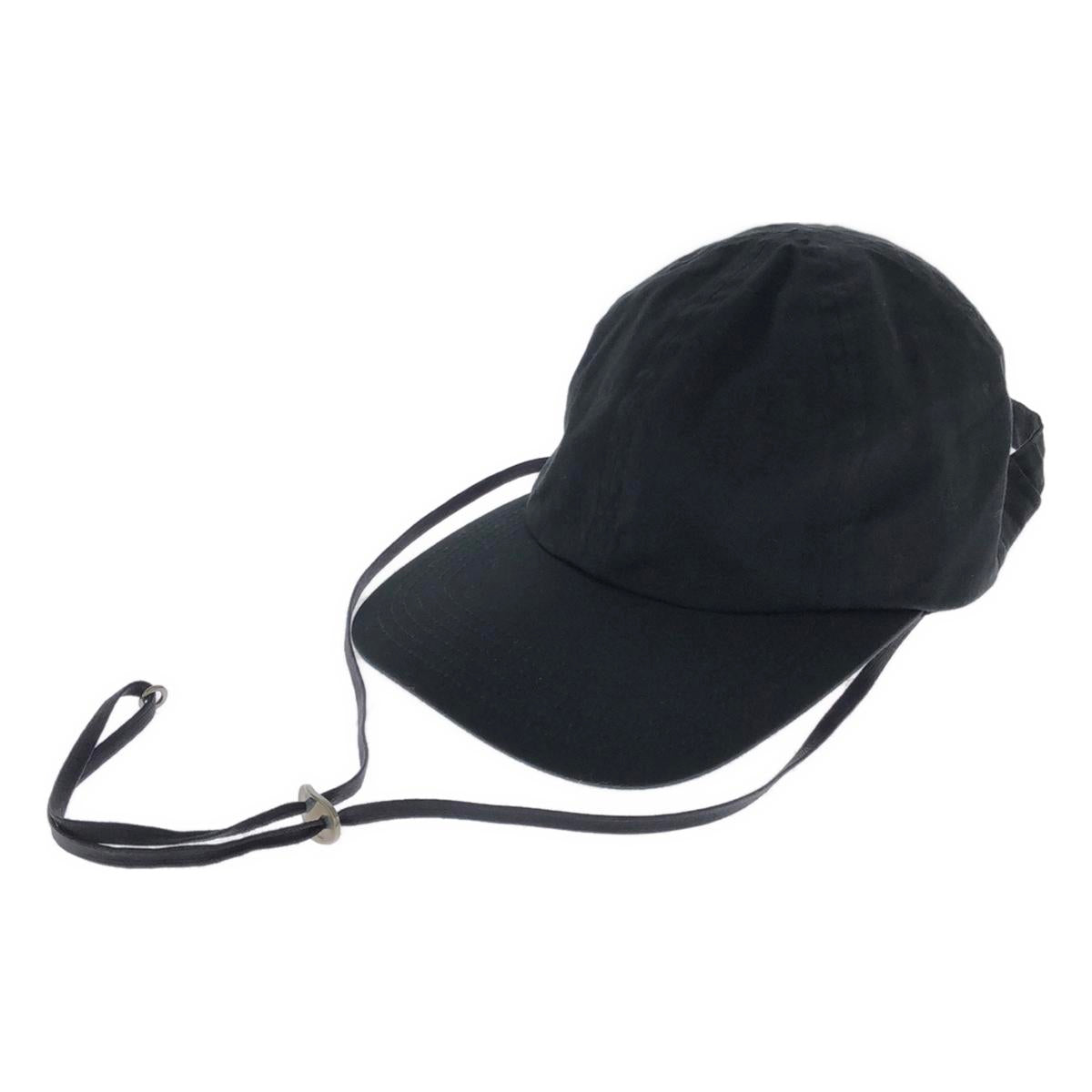 CLANE / クラネ | × KIJIMA TAKAYUKI DETACHABLE STRAP 6PANEL CAP キャップ | 0 | ブラック | レディース