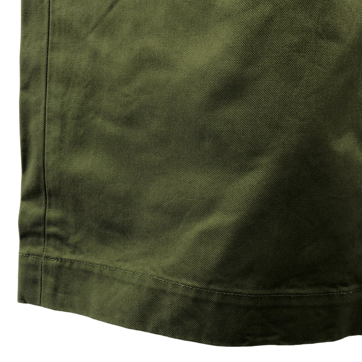 【美品】 NIGEL CABOURN WOMAN / ナイジェルケーボンウーマン | WIDE CHINO PANT ワイド チノパンツ | 6 | オリーブ | レディース