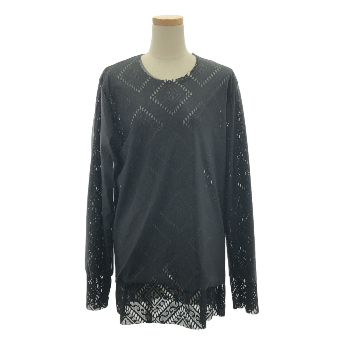 COMME des GARCONS COMME des GARCONS / コムコム | 2025SS | レイヤード レース プルオーバー トップス | M | レディース