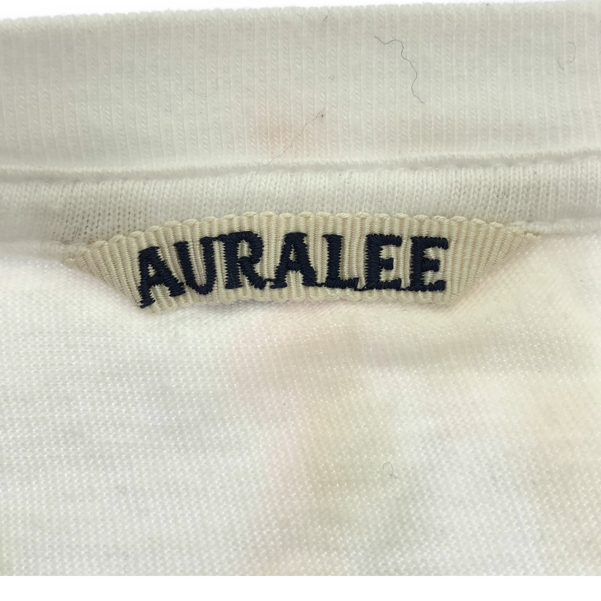 AURALEE | SEAMLESS TIEDYE L/S TEE | Tie-dye crew neck cut-and-sew | 3 | Women's