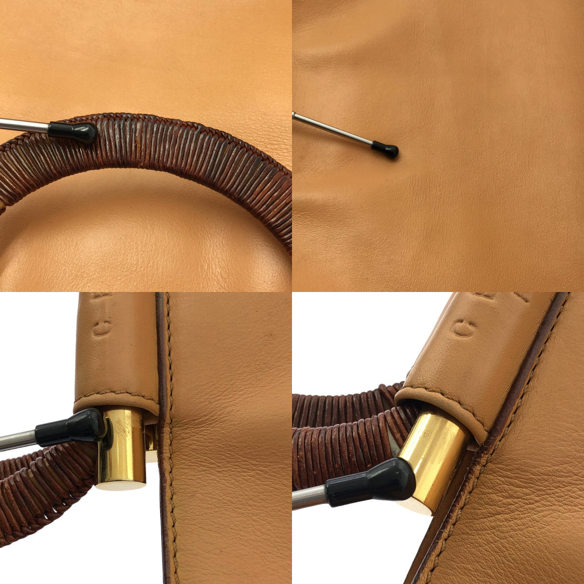 CELINE | 木質圓形手柄皮革托特包 |