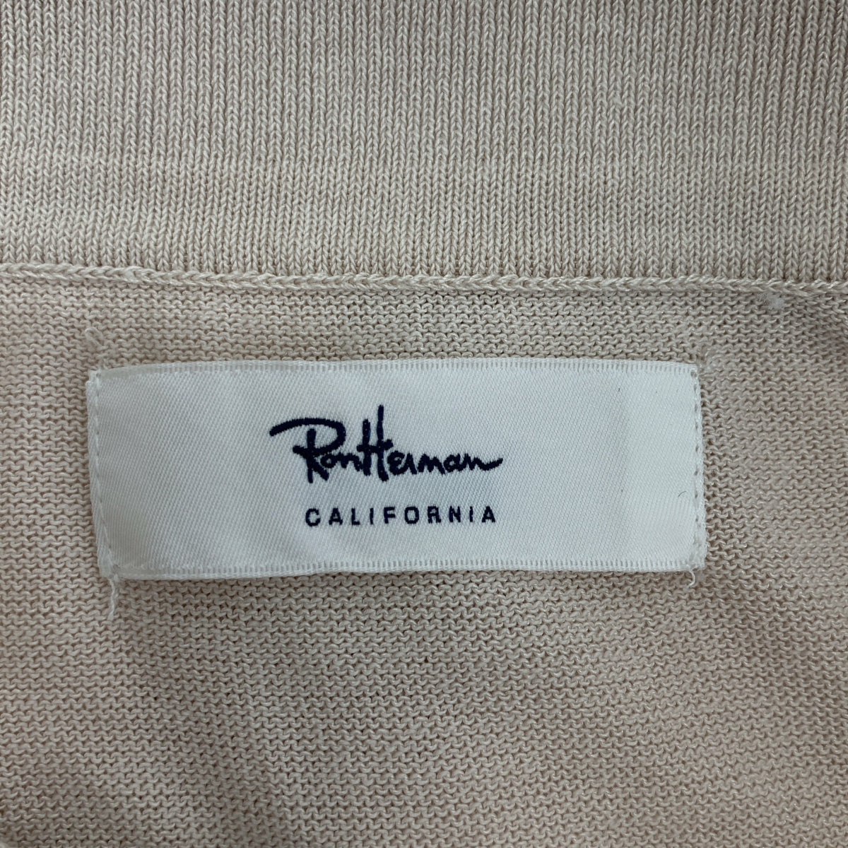 Ron Herman | 2025 秋冬 | 法式袖針織 Polo 衫 | XS |