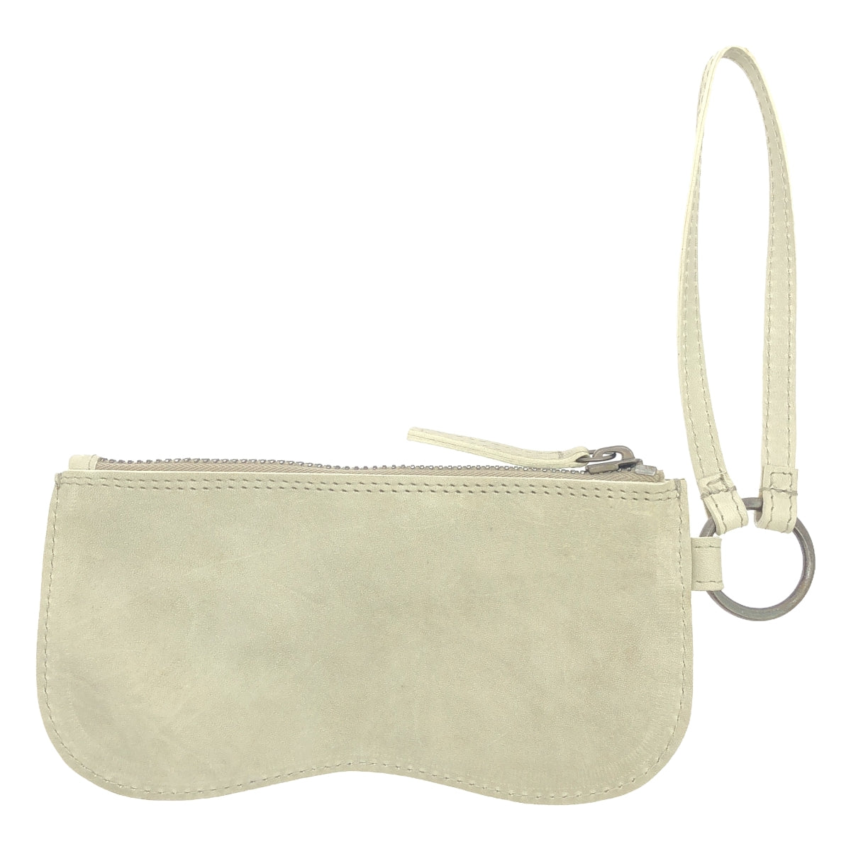 【미품】 TAGLIOVIVO / 타리오 비보 | 가죽 핸드 파우치 가방 | 오프 화이트 | 남성