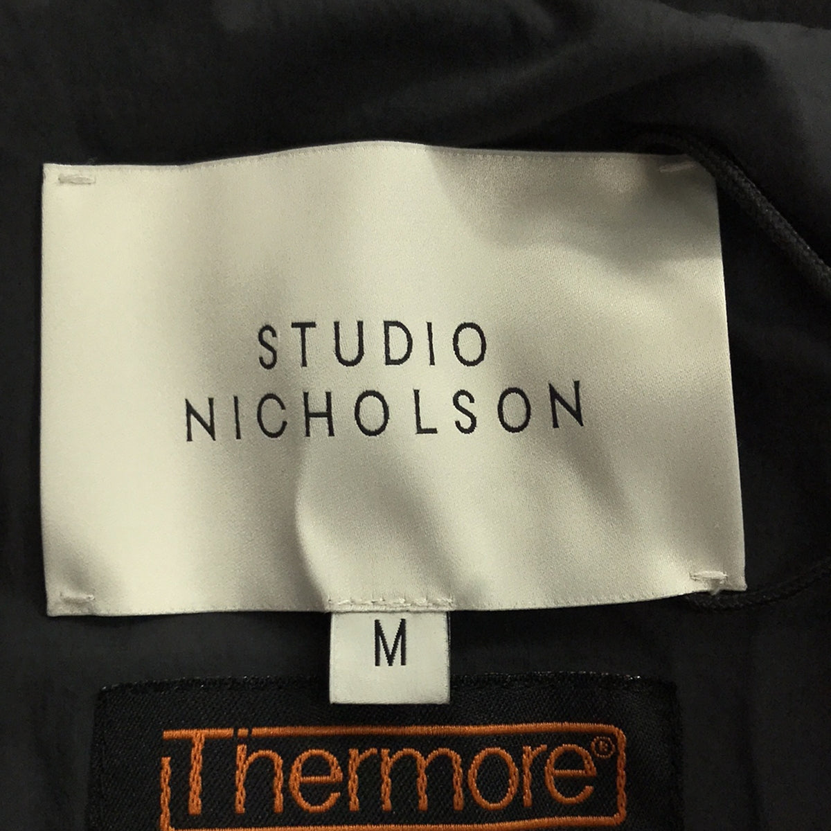【美品】 Studio Nicholson / スタジオニコルソン | OJECT ECODOWN RECYCLD POLY OUTERWARE INJECTION DOWN SHORT JACKET ハイネック エコダウンジャケット | M | FLINT | メンズ