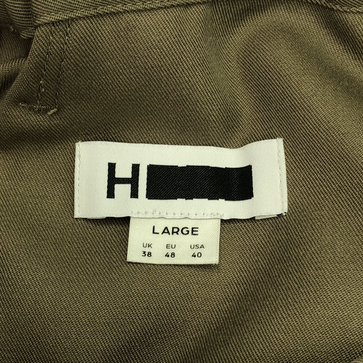 H BEAUTY&YOUTH / H Beauty and Youth | 2022AW | WOOL VACANT EASY PANTS | L | Men's