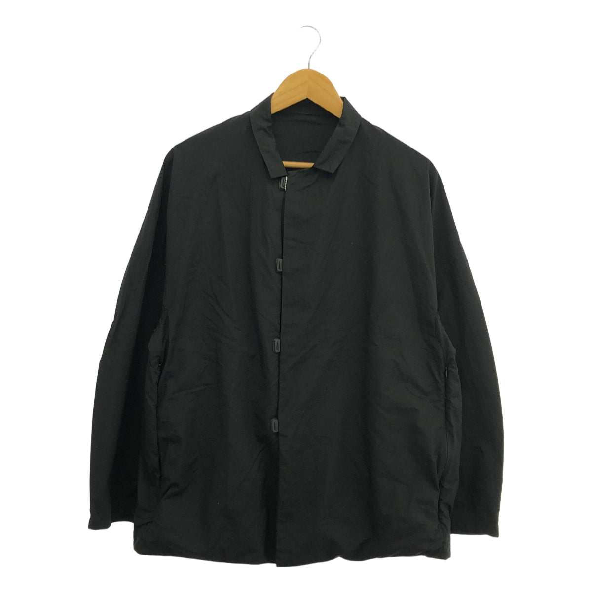 TEATORA / 테아트라 | WALLET COAT S/L -PACKABLE 월렛 코트 패커블 | 0 | 블랙 | 남성