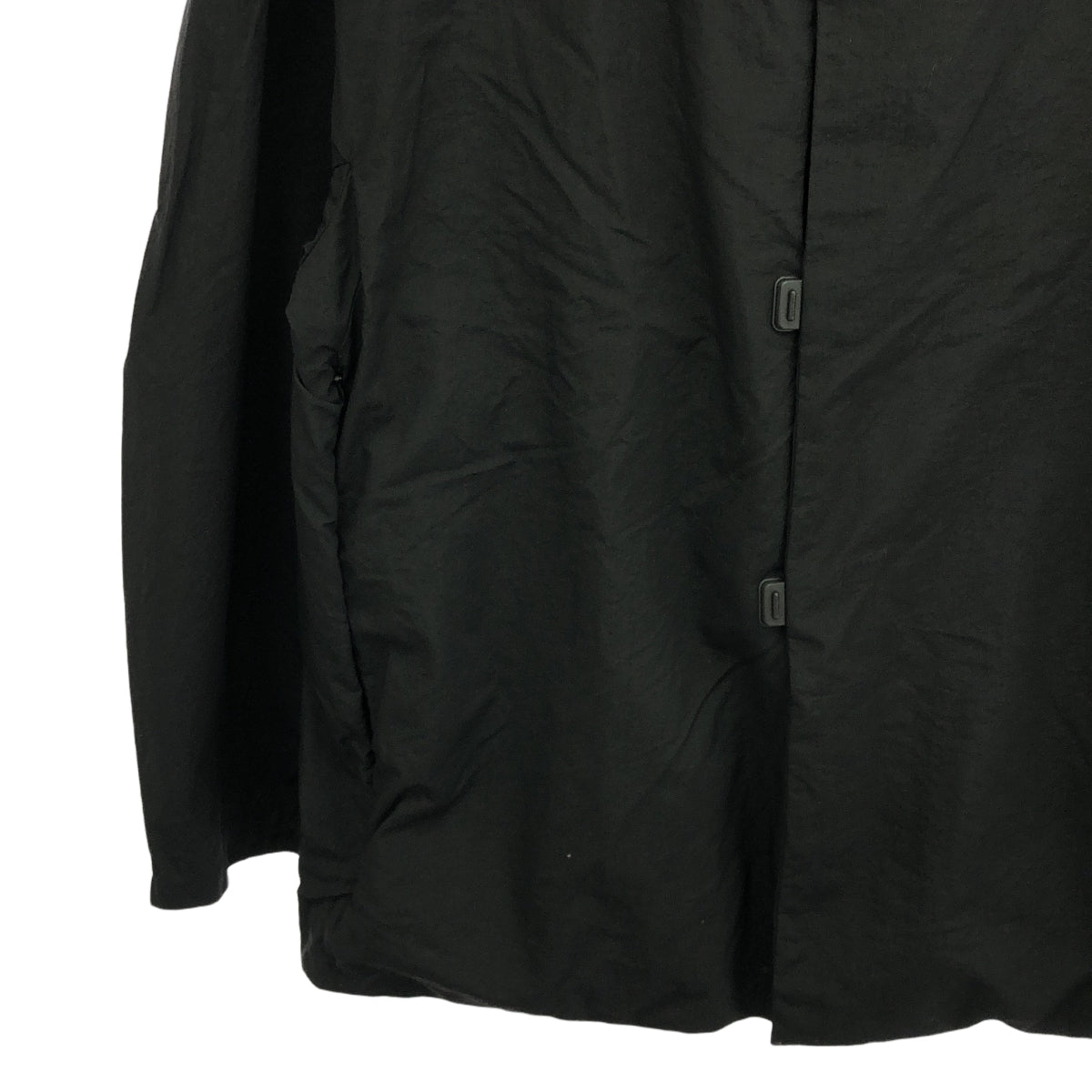 TEATORA / 테아트라 | WALLET COAT S/L -PACKABLE 월렛 코트 패커블 | 0 | 블랙 | 남성