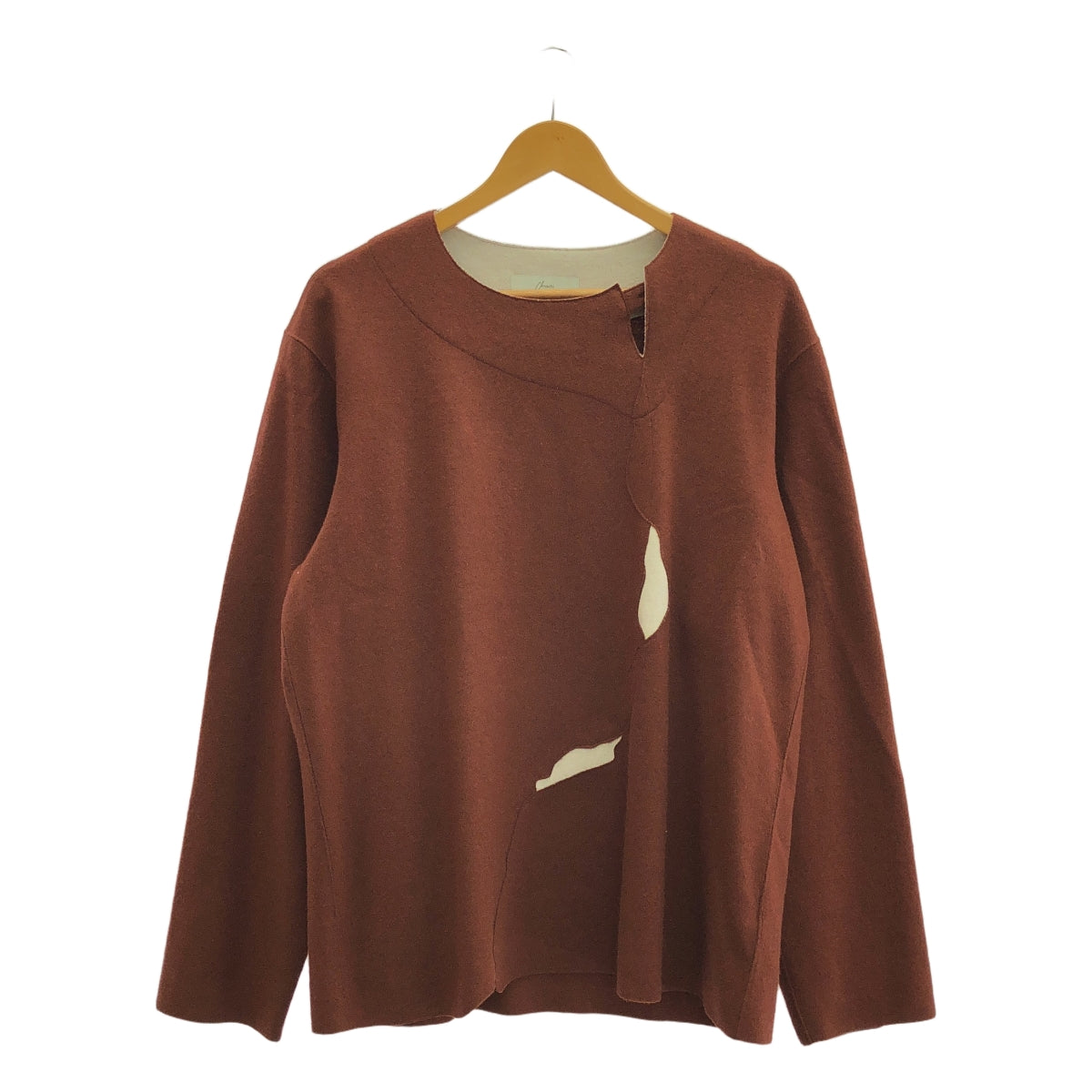 amachi. / アマチ | Wood Crack Top / 007E ウール ニット プルオーバー | 4 | メンズ