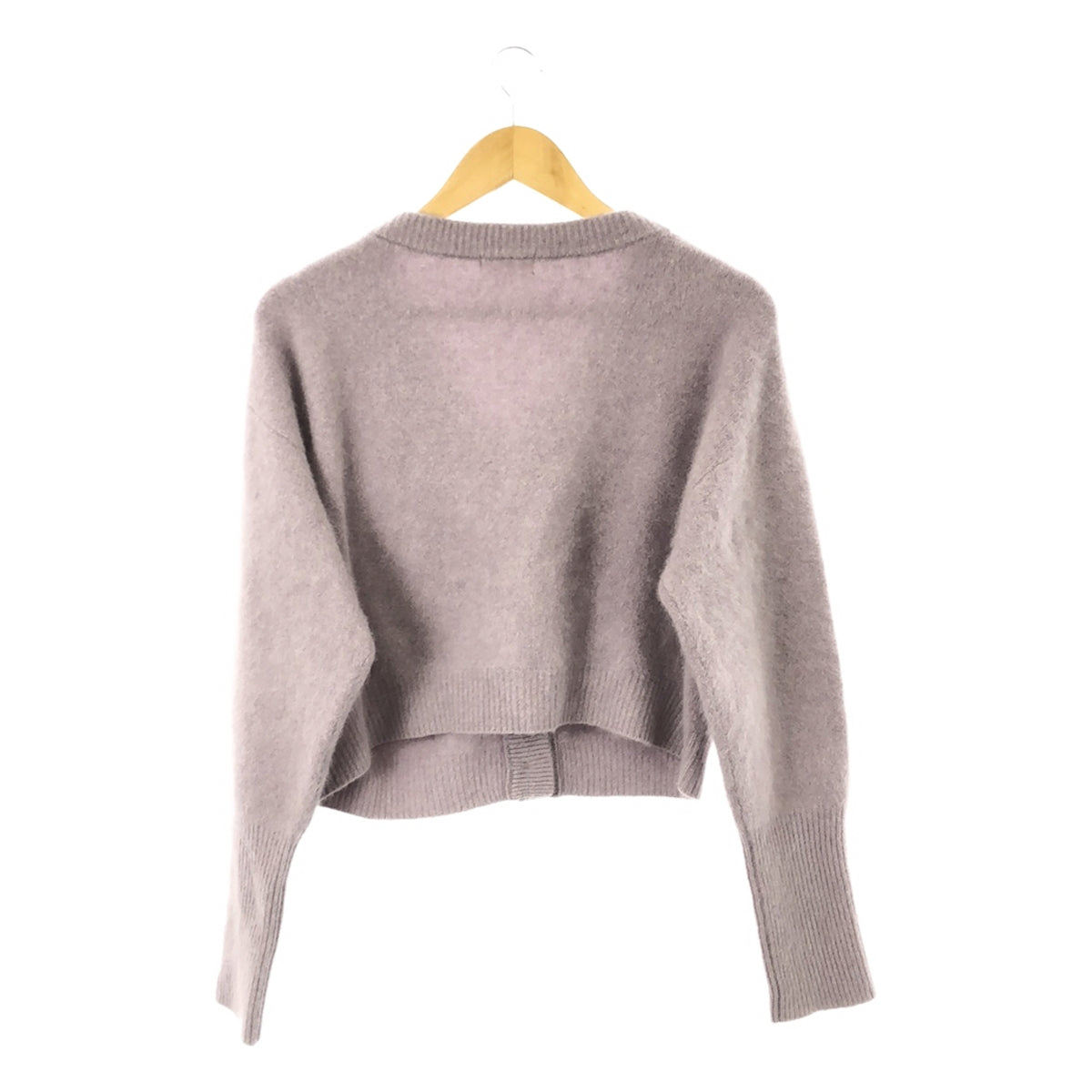 【미품】 IENA / 예나 | 2023AW | fluffy 파카디건 | F | 라벤더 | 여성