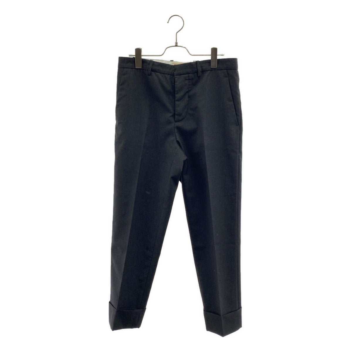 MARNI / マルニ | ウール スラックス パンツ | 40 | チャコール