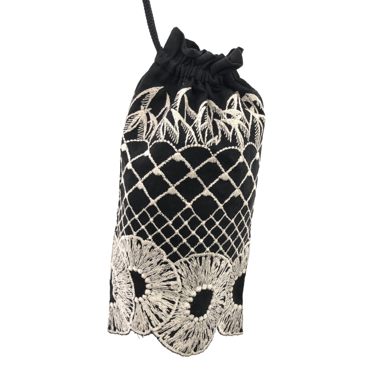 mina perhonen | 2024SS | 25th anniversary special order item ananas bag / Drawstring shoulder bag | F | Women's