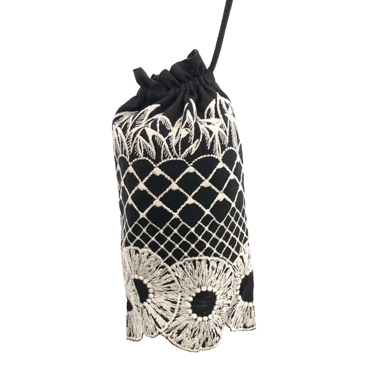 mina perhonen | 2024SS | 25th anniversary special order item ananas bag / Drawstring shoulder bag | F | Women's