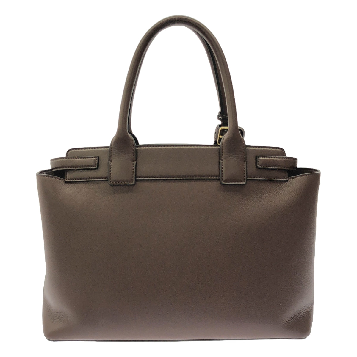 【美品】 CELINE / セリーヌ | コンティ サプルカーフスキン チェスナット バッグ | ダークブラウン | レディース