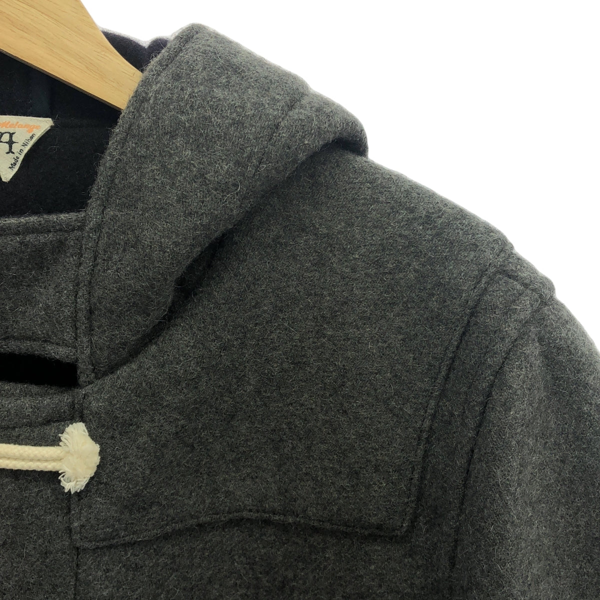 FILMELANGE / Filmelange | CECILIA / Wool cashmere over duffle coat hoodie | 4 | Men's