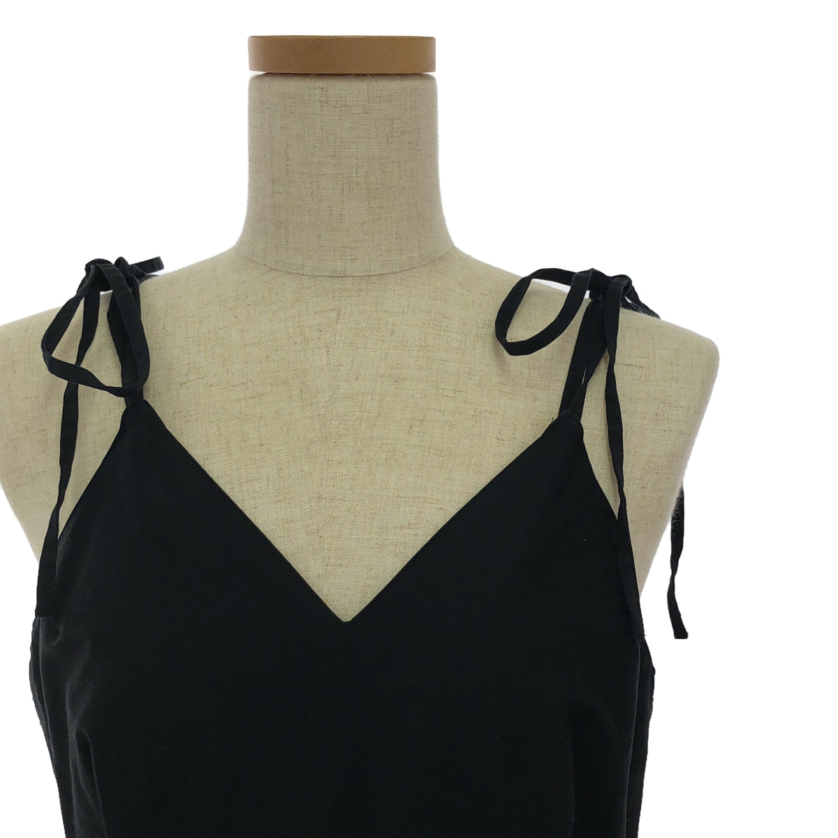 foufou / フーフー | THE DRESS #42 gather camisole dress ギャザー キャミソール ドレス ワンピース | 0 | ブラック | レディース