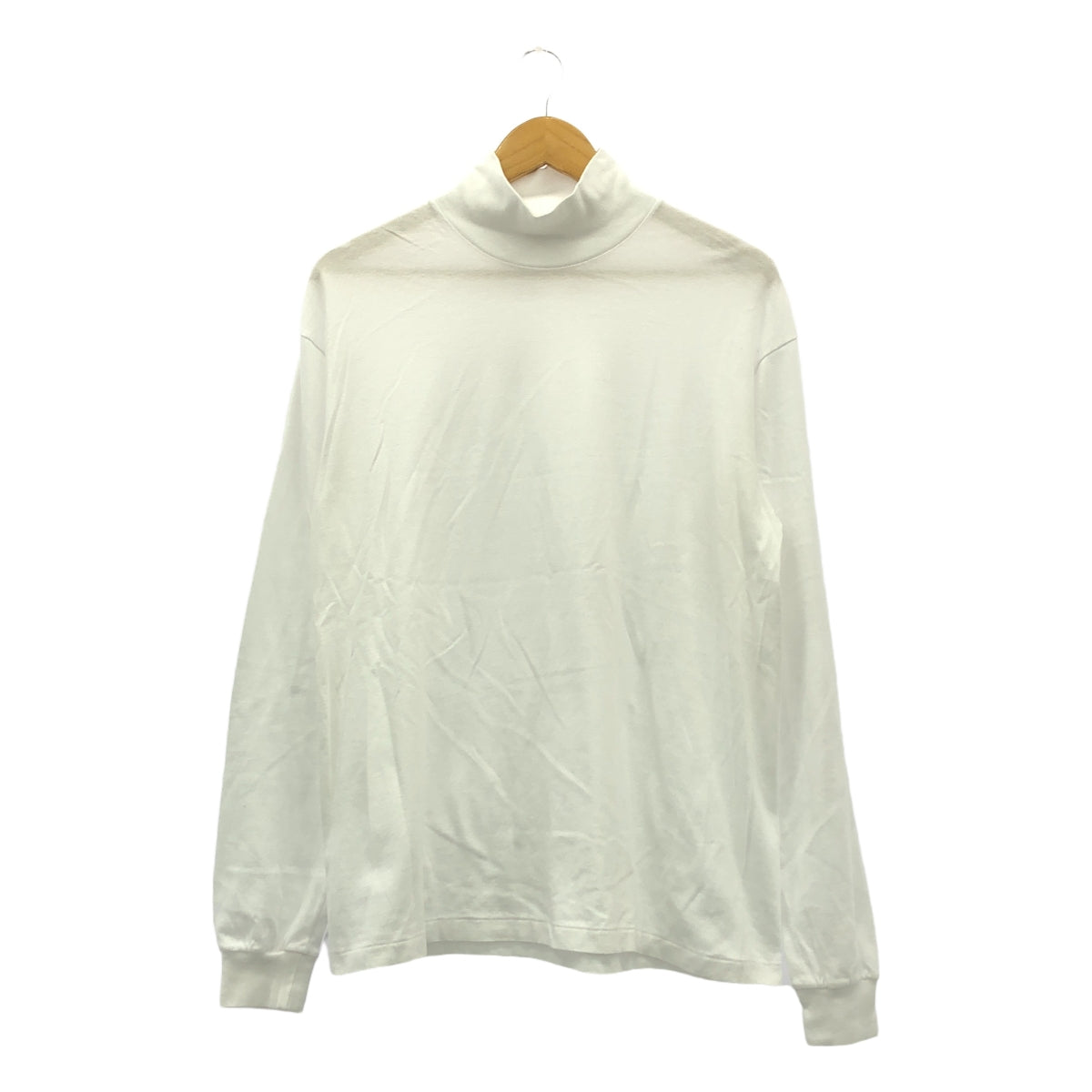 AURALEE | SEAMLESS HI NECK L/S TEE | Seamless high neck long sleeve T-shirt | Size 4 | Men's