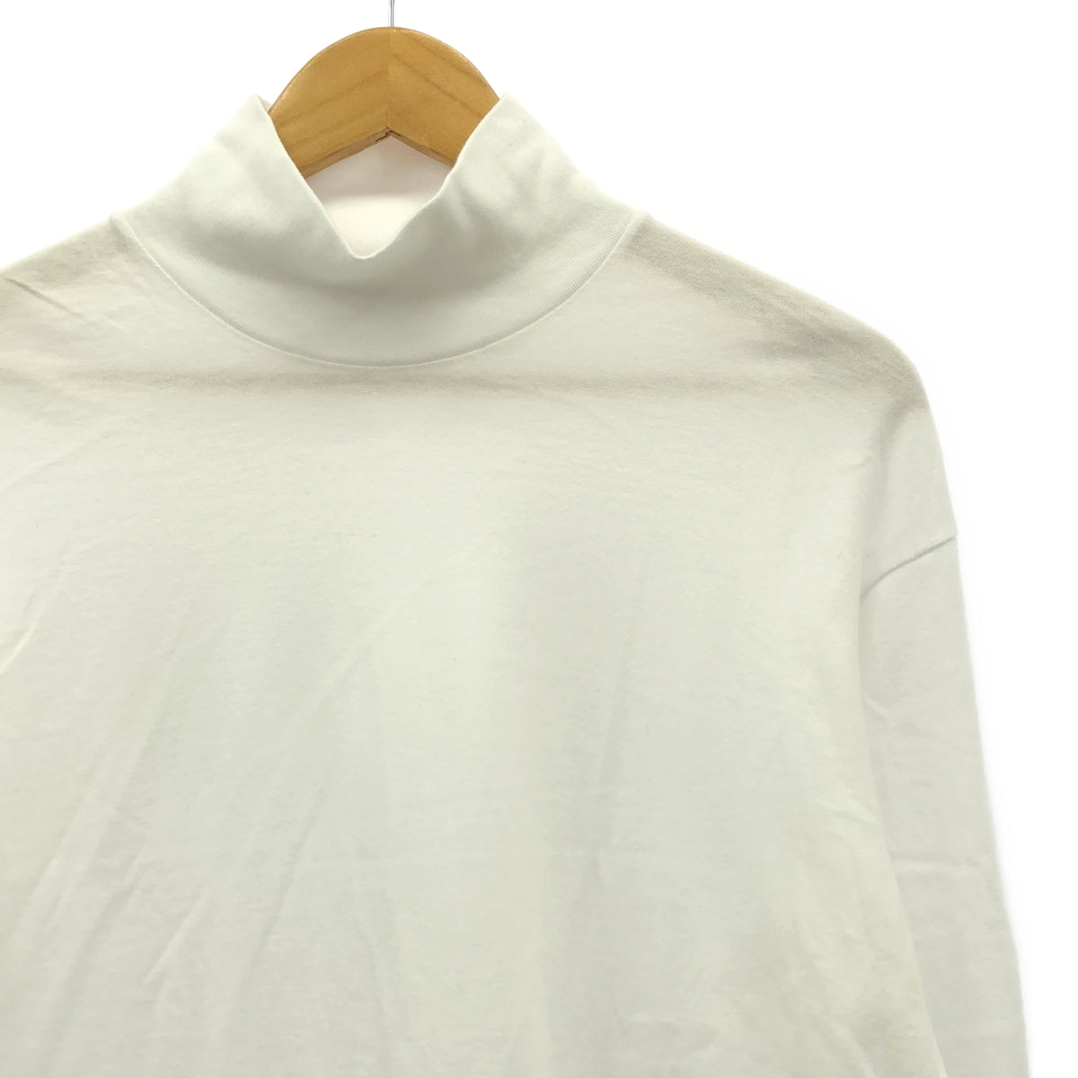 AURALEE | SEAMLESS HI NECK L/S TEE | Seamless high neck long sleeve T-shirt | Size 4 | Men's