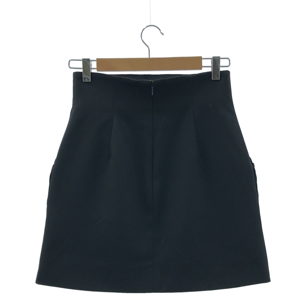 Mame Kurogouchi / マメクロゴウチ | Wool High Waisted Mini Skirt コード エンブロイダリー スカート | 2 | レディース