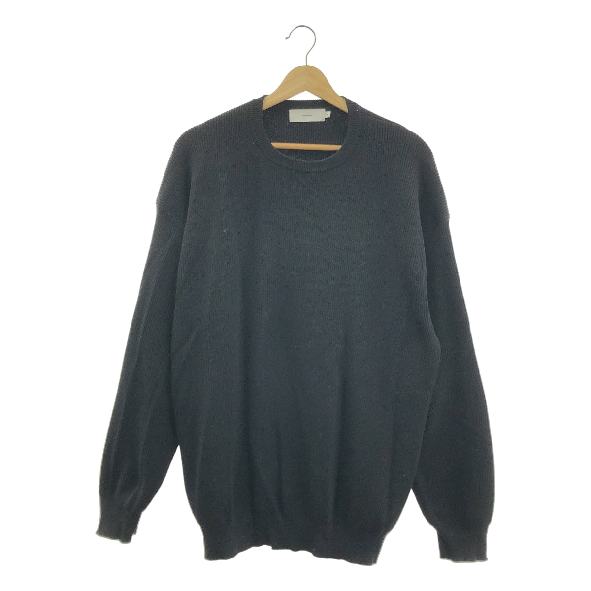 Graphpaper / グラフペーパー | 2021AW | High Density Crew Neck Knit