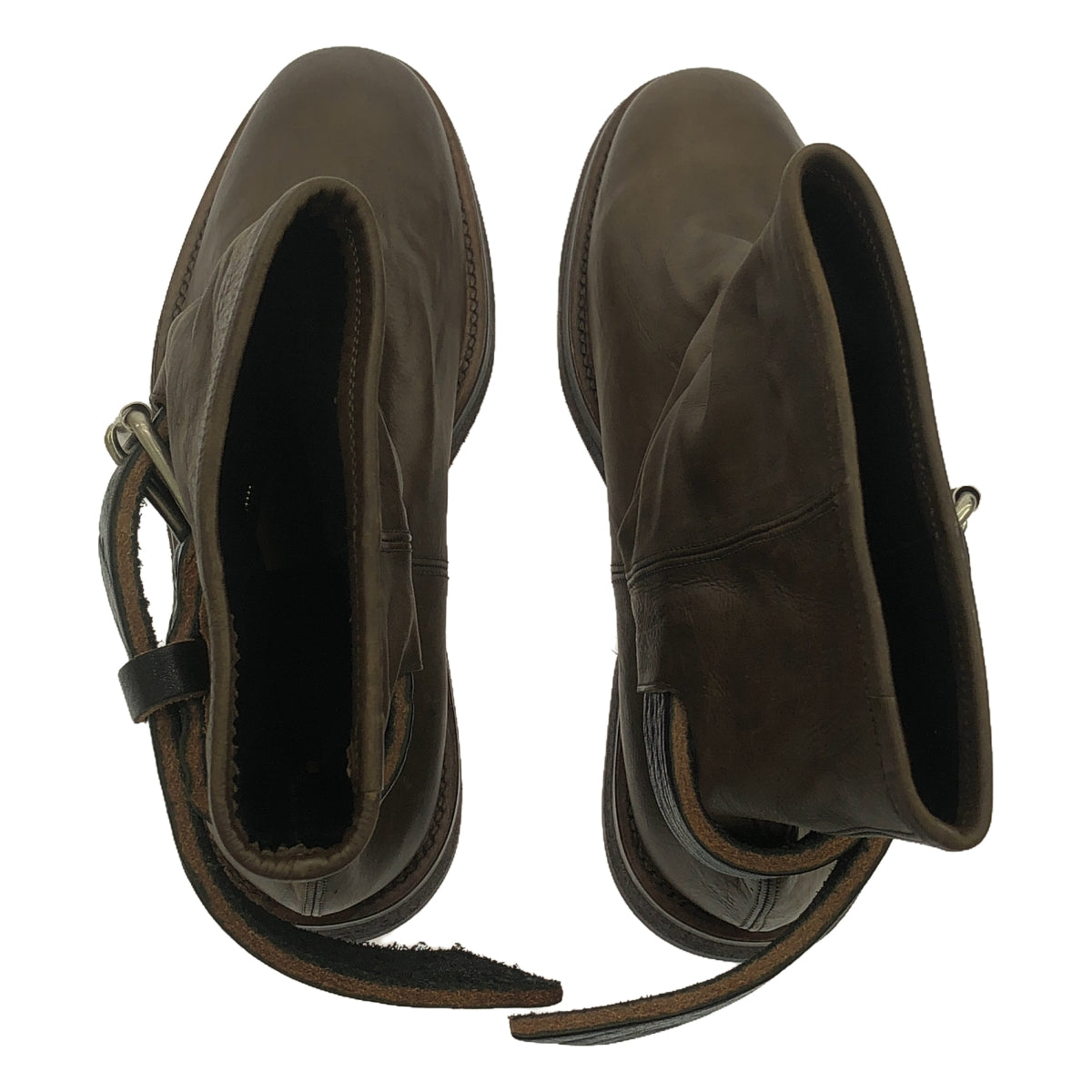 MIHARA YASUHIRO | Leather belt boots | 26.5cm | Men's