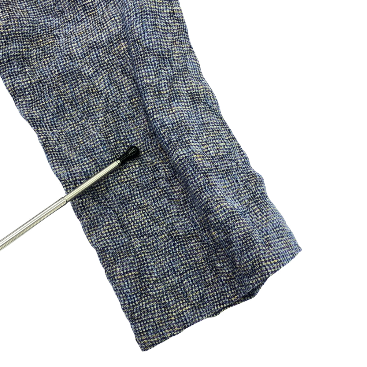 mina perhonen / mina perhonen | 2012ss | shimmer / linen round collar coat | 38 | women's