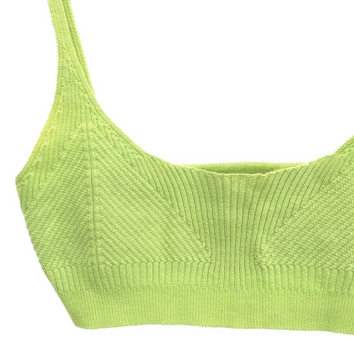 Paloma Wool / パロマウール | コットンニット ビスチェ | M | ライトグリーン | レディース