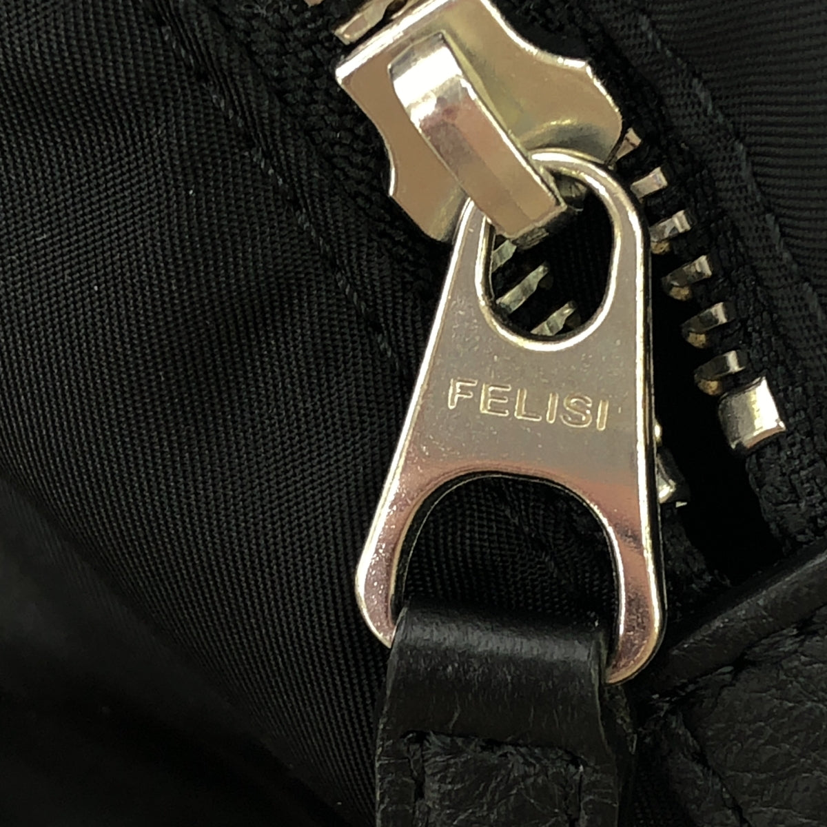 Felisi / フェリージ | 23-25 / ナイロン切替 レザー バックパック リュック |
