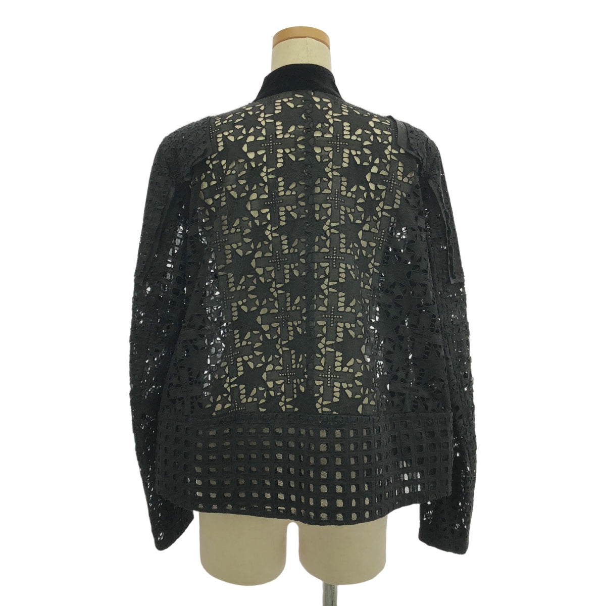 sacai / Sacai | Embroidery Lace Blouson Lace Zip Jacket | 1 | Women's