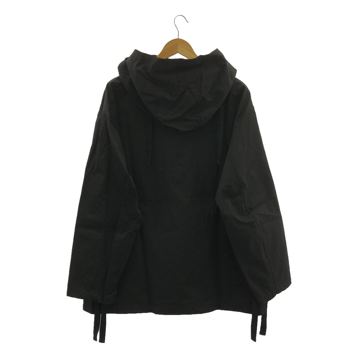 【新品】 prasthana / プラスターナ | hang strings salvage parka | M | ブラック | メンズ