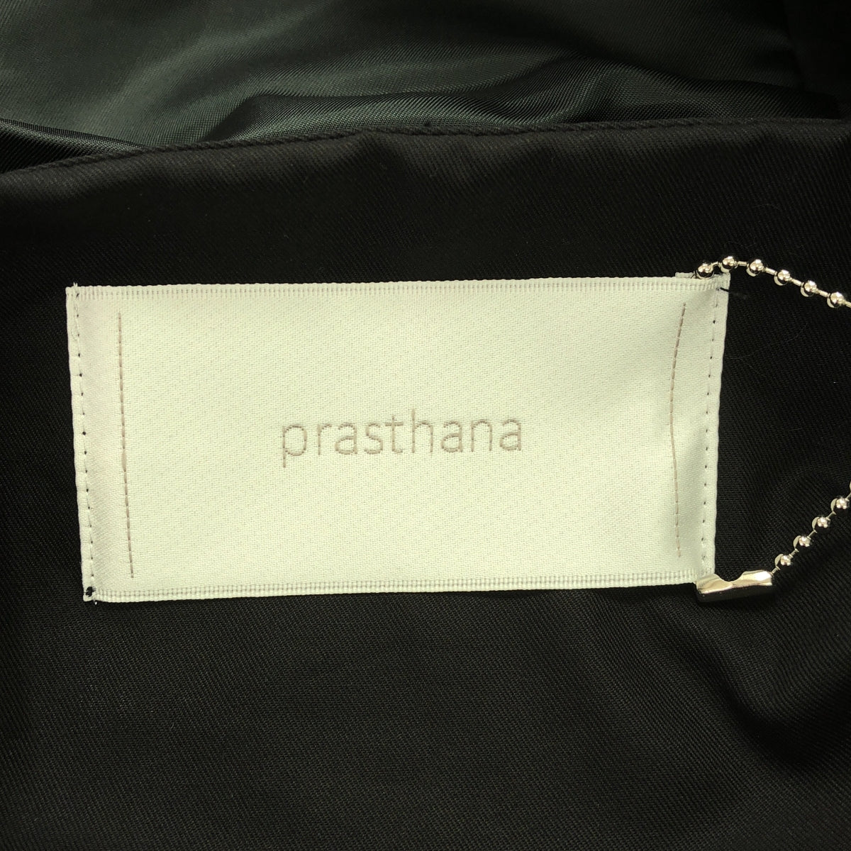 【新品】 prasthana / プラスターナ | hang strings salvage parka | M | ブラック | メンズ