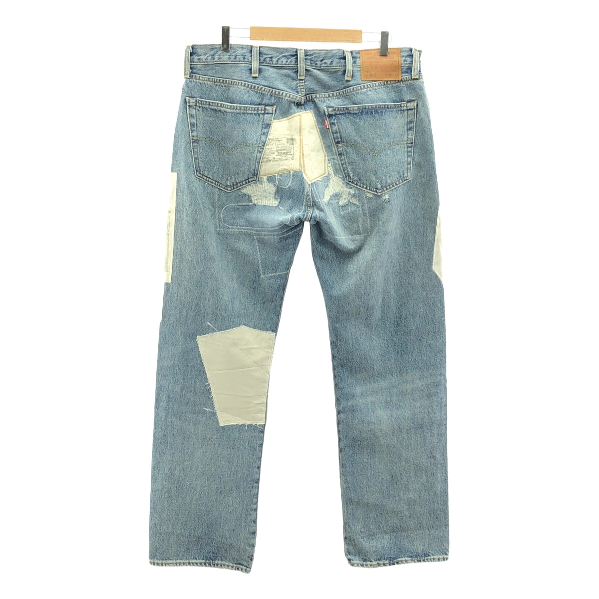 Levi's | 2025SS | 501 LEVI'S ORIGINAL EMP Distressed Patchwork Denim Pants | W38 L32 | Men's
