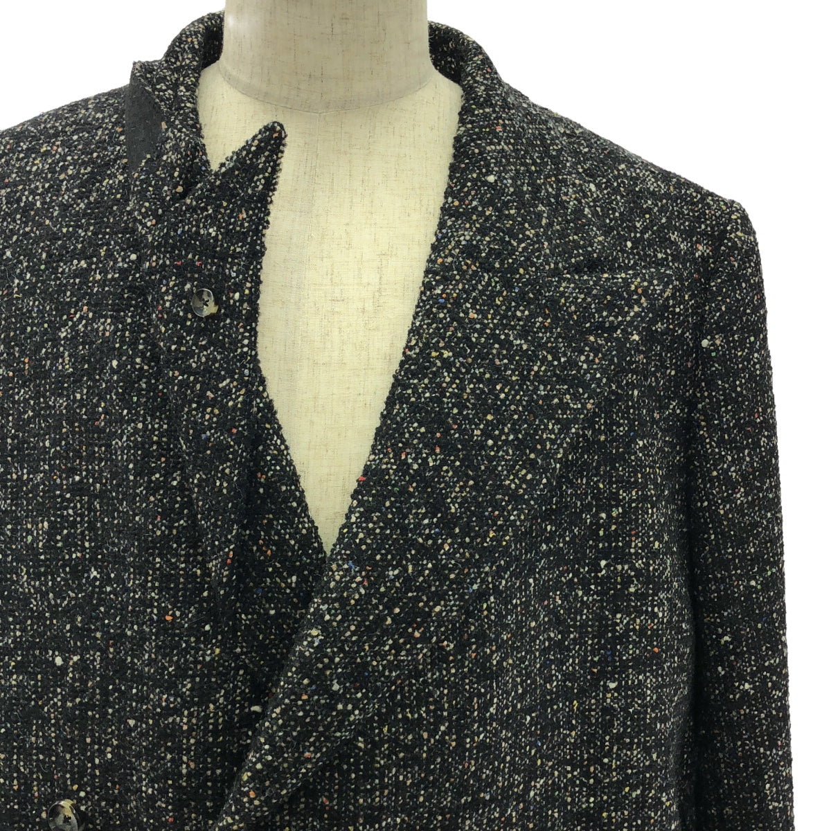 【신품】 MARINA YEE / 마리나이 | 2024AW | LEWIS REWORKED LONG COAT 롱 코트 | L | MULTI | 남성