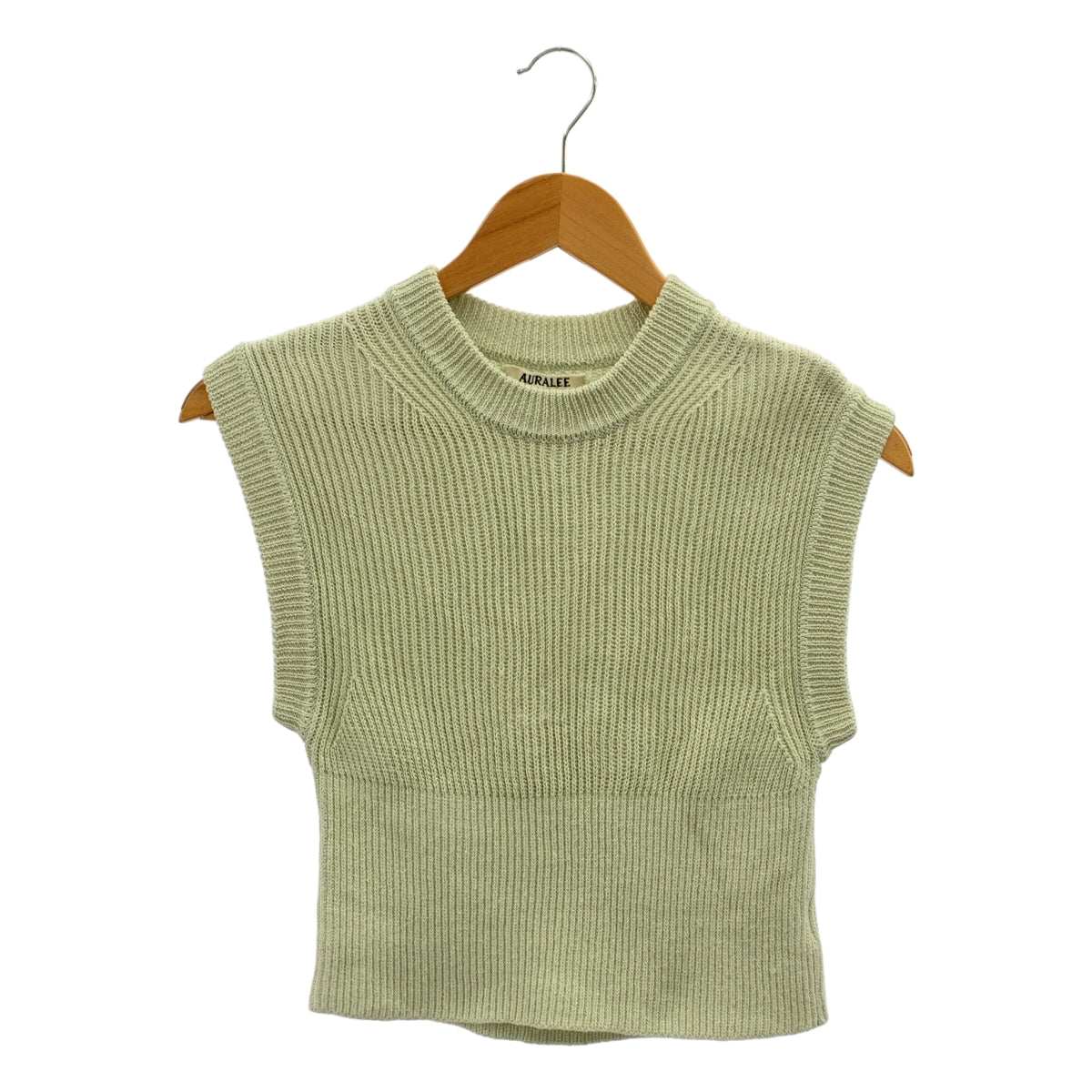 AURALEE / オーラリー | HEMP RIB KNIT VEST / クルーネック ニット