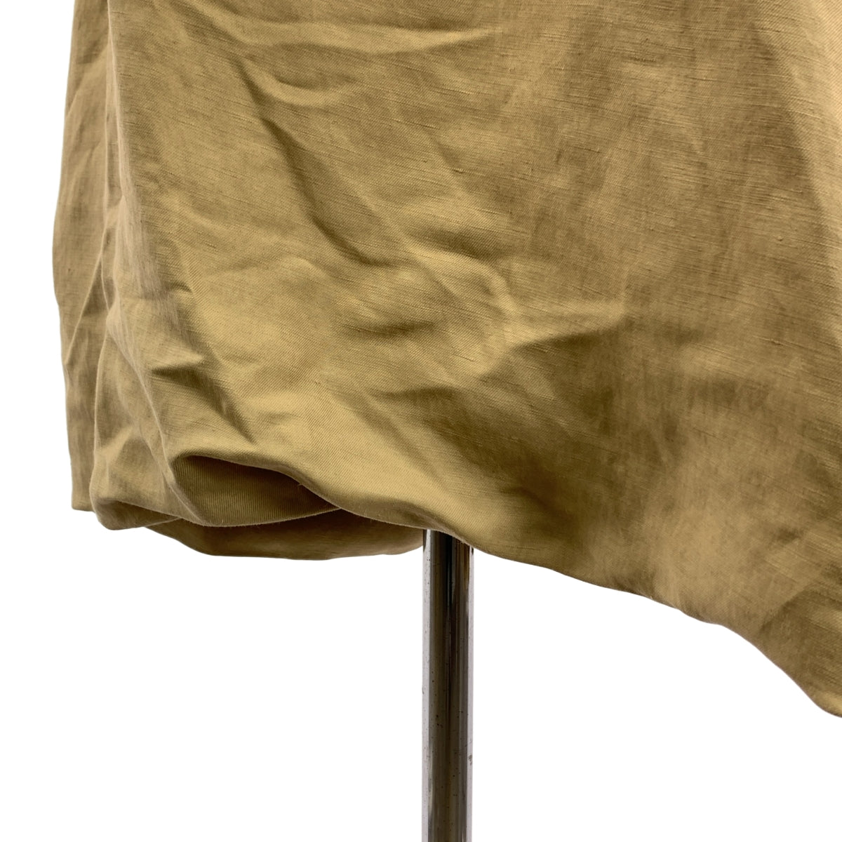 CELINE / セリーヌ | by Phoebe Philo フィービー / リネン混 ドレープ イージースカート | 34 | ベージュ | レディース