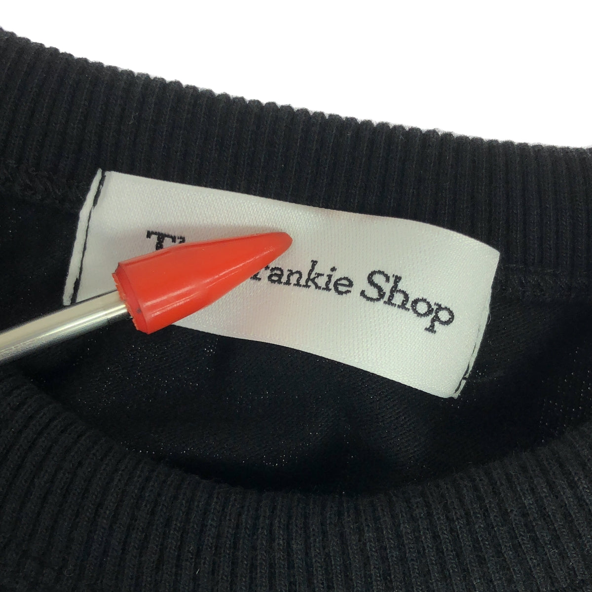 The Frankie Shop / フランキーショップ | EVA PADDED パワーショルダーカットソー | XS | ブラック | レディース