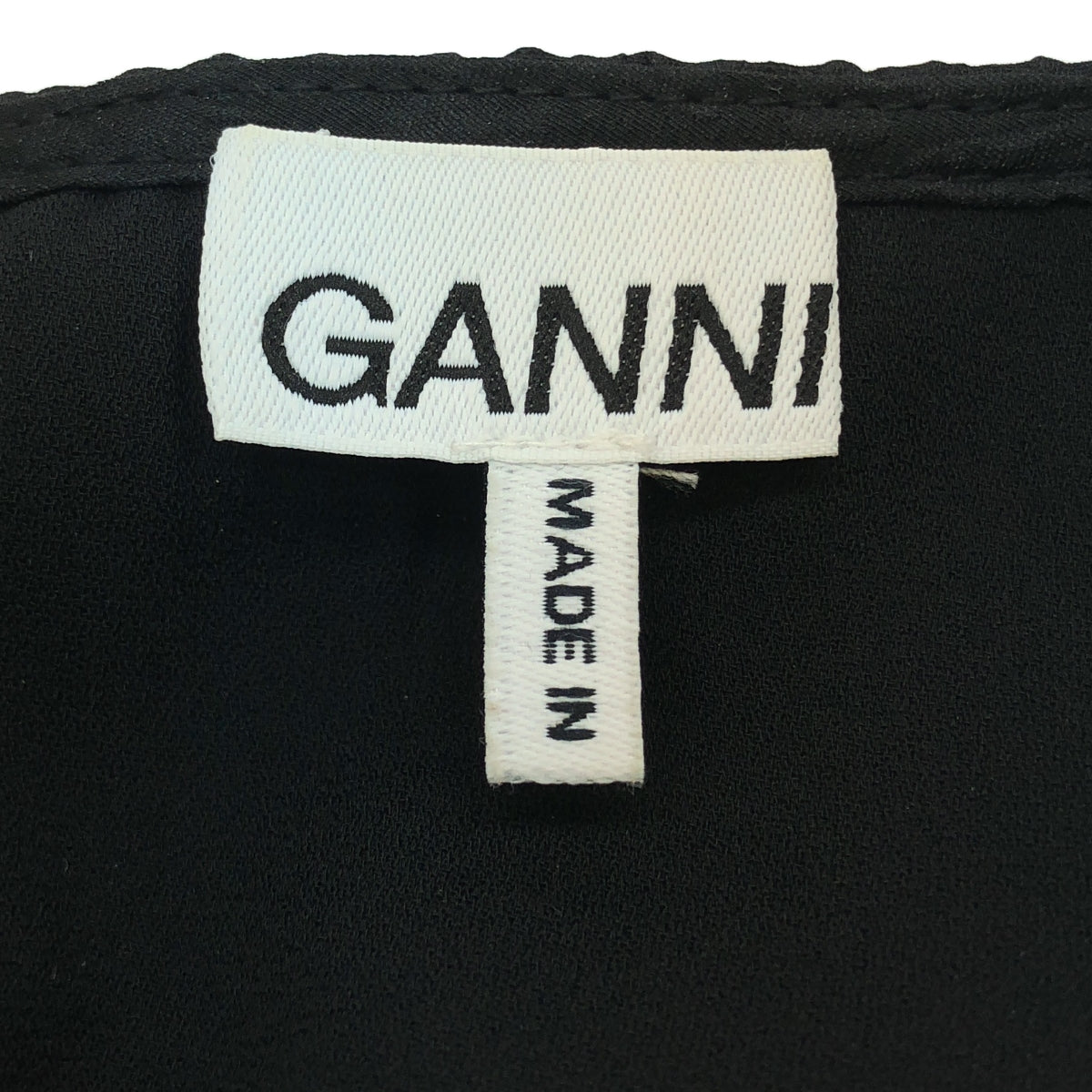 Ganni / ガニー | ビジューフリンジつけ襟 |
