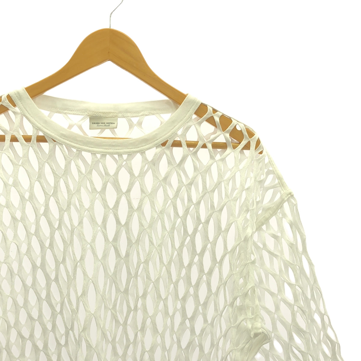 DRIES VAN NOTEN | Mesh Tops T-shirt | XS | Women's