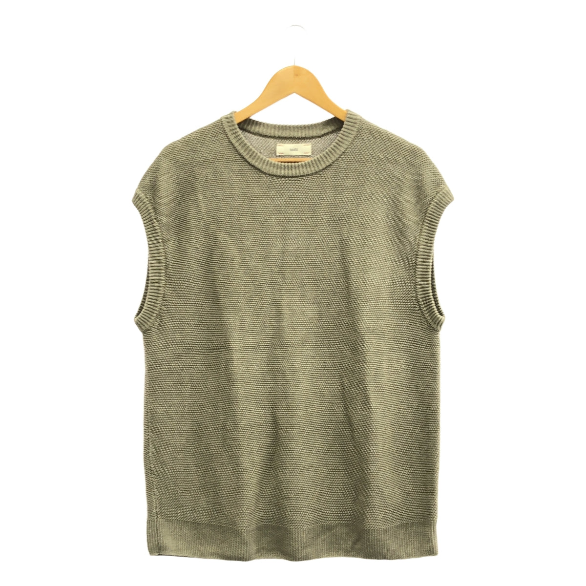 unfil / Unfil | 2019SS | French linen honeycomb-knit vest | 4 | Men's