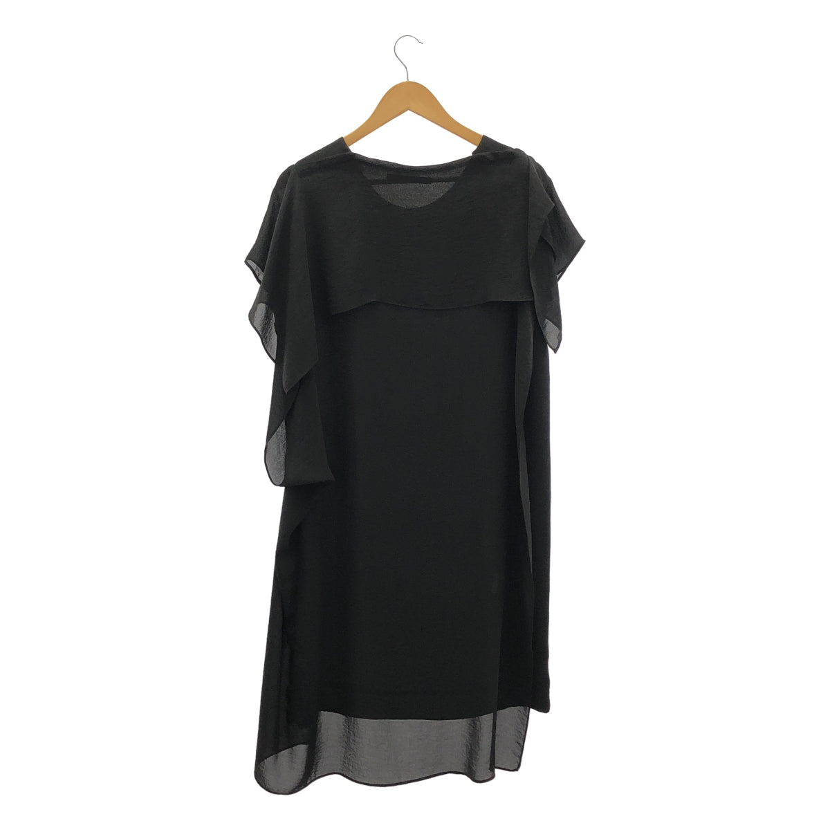 JNBY / 제이엔비와이 | 비대칭 시아 드레스 원피스 | 38 | 블랙 | 여성