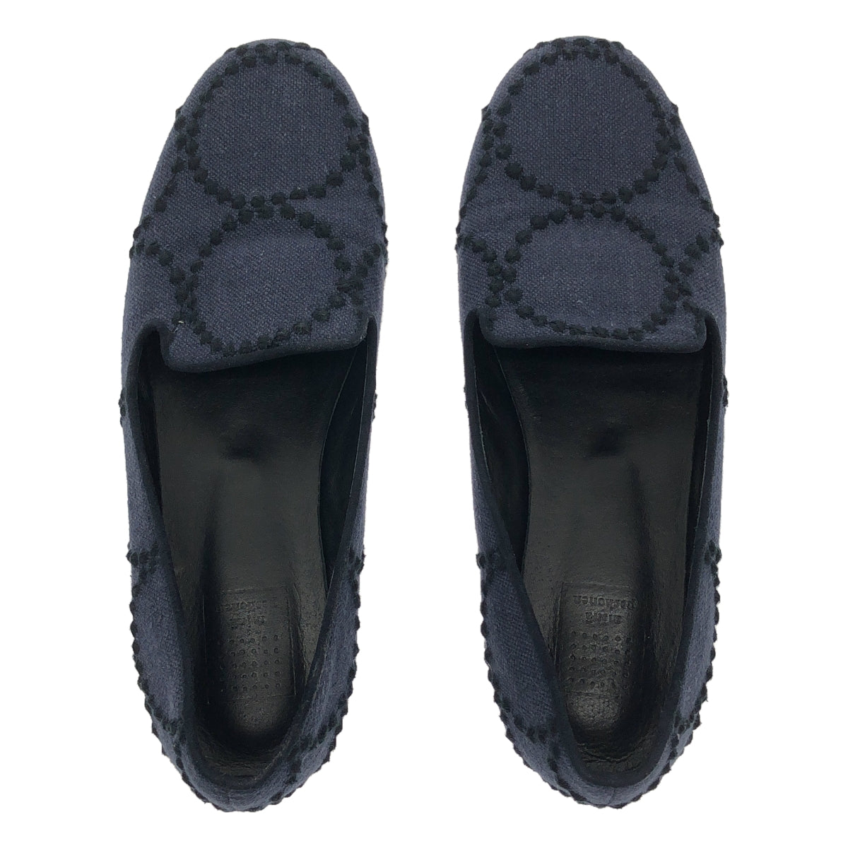 mina perhonen / mina perhonen | aina tambourine flat shoes | 36 | navy | women's