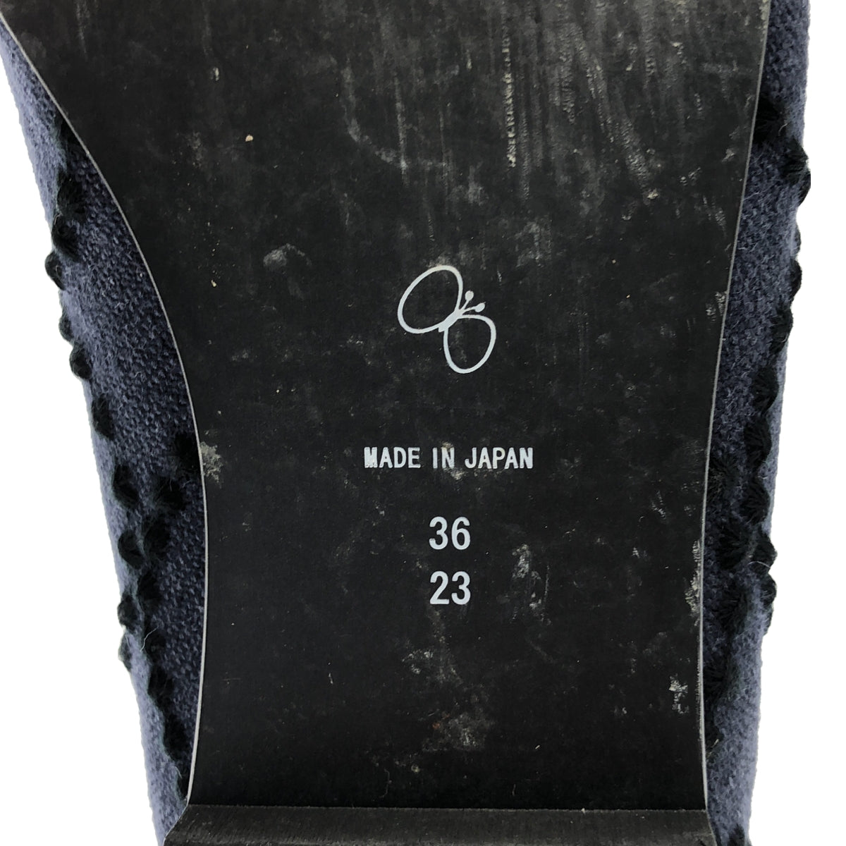 mina perhonen / mina perhonen | aina tambourine flat shoes | 36 | navy | women's