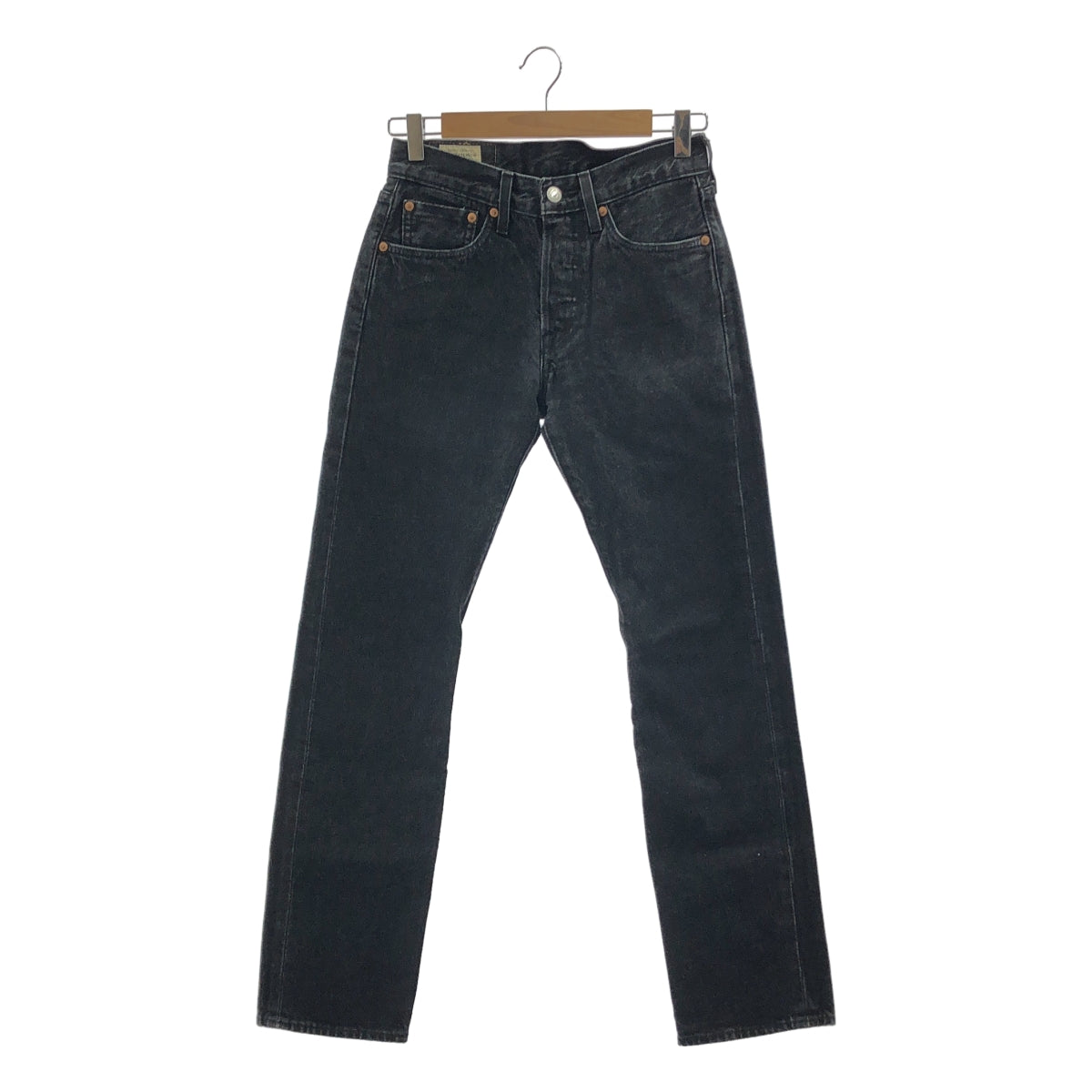 Levi's / 리바이스 | PREMIUM 501 데님 팬츠 | W28 L32 | 블랙 | 남성