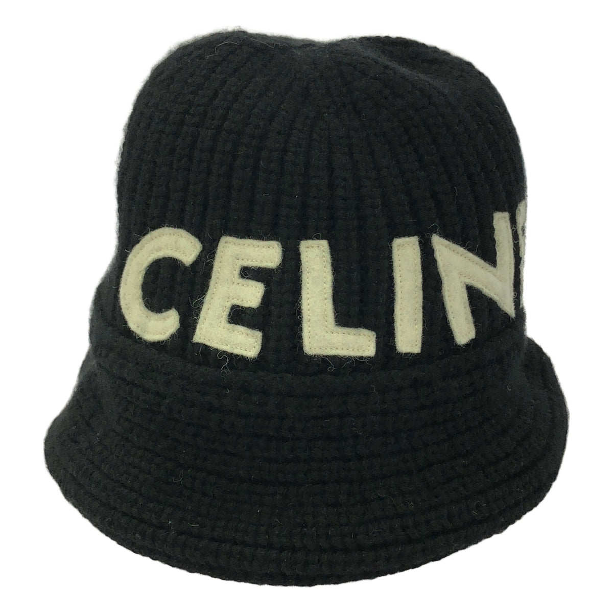 CELINE | Cashmere logo knit bucket hat | TU | Others