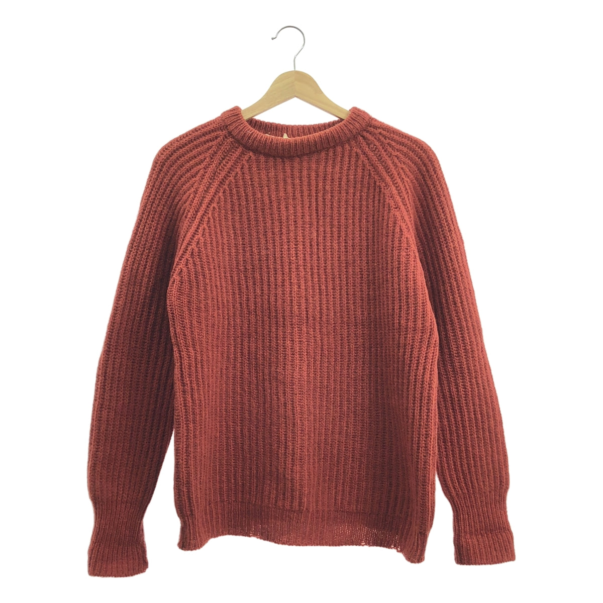 VINTAGE / ヴィンテージ古着 | Peter Storm ピーターストーム / ウール フィッシャーマンニット | M | レッド | メンズ