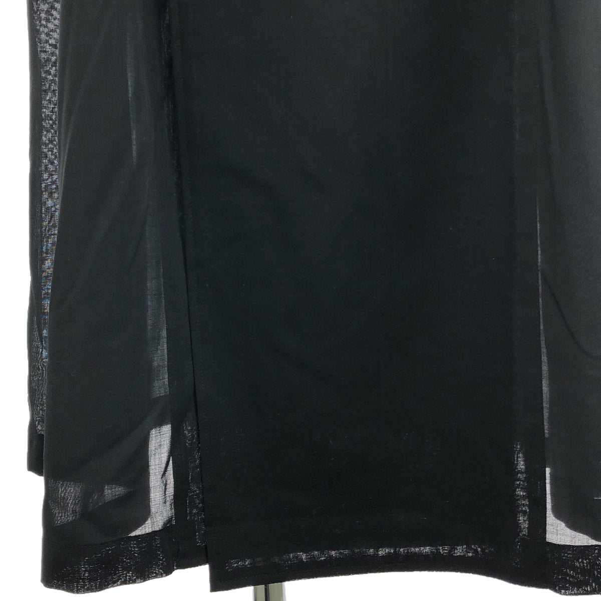 【新品】 HYKE / ハイク | 2023SS | Restyle Archives #1 VOILE TRENCH COAT トレンチコート | 1 | ブラック | レディース